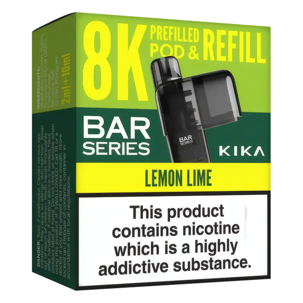 Bar Series Kika 8K Prefilled Pods
