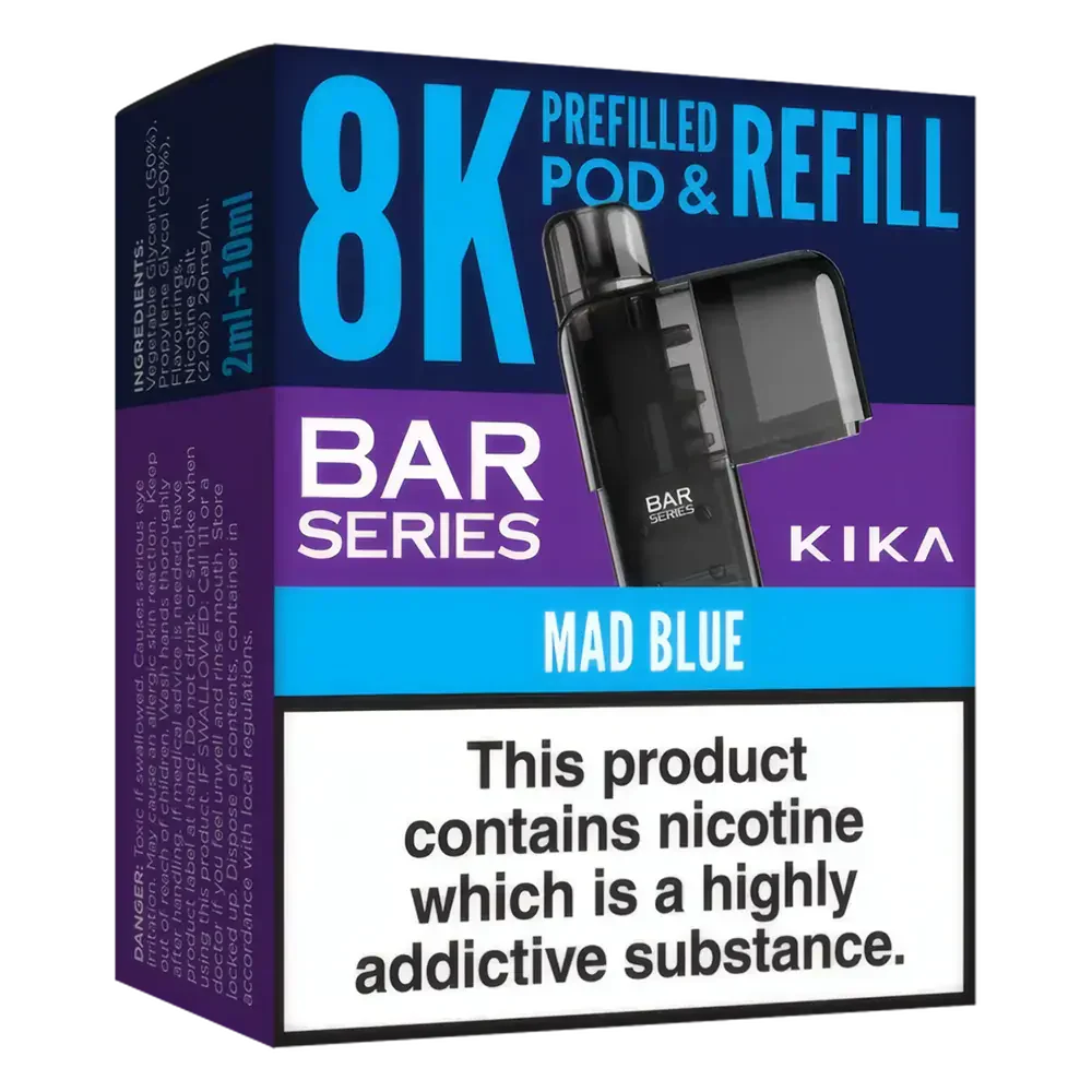 Bar Series Kika 8K Prefilled Pods