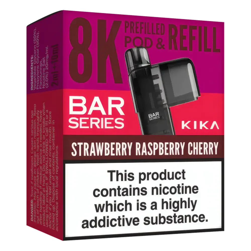 Bar Series Kika 8K Prefilled Pods