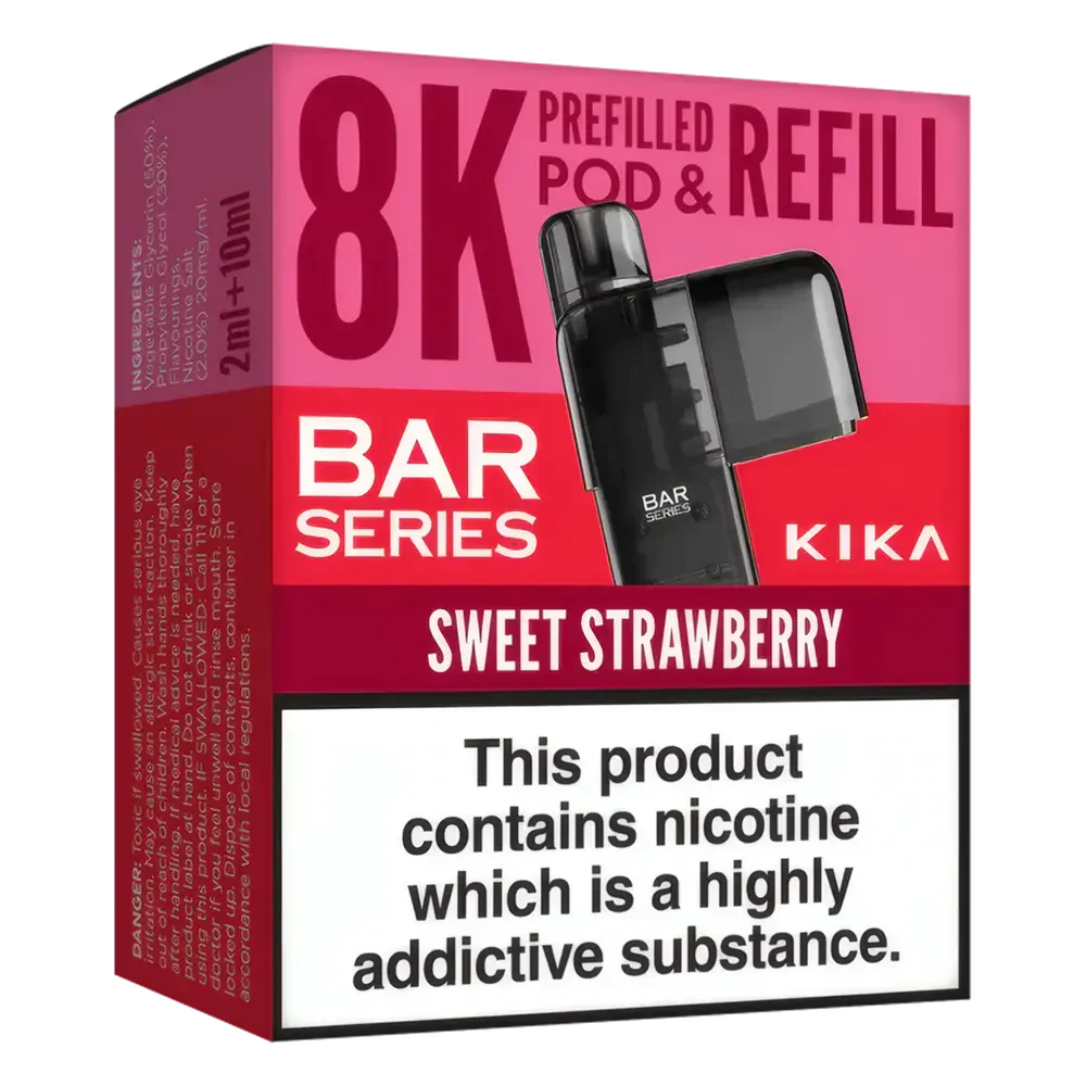 Bar Series Kika 8K Prefilled Pods