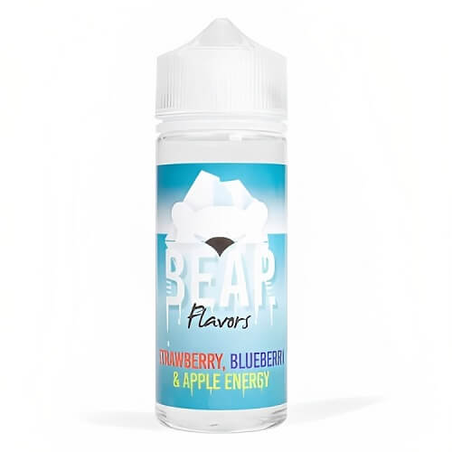 Bear Flavors Shortfill 100ml E Liquid,  Strawberry Blueberry Apple Energy Flavour