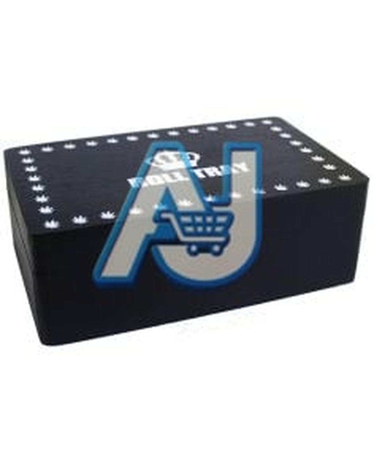 Black Wooden Roll Tray Medium Stylish Organizer, Aj Super Store