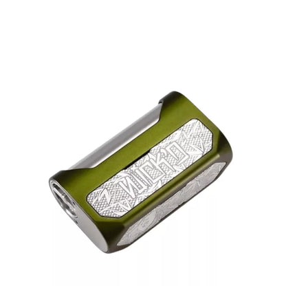 Blade 60 Vape Mod By Vypers Vape & Wick'd with an back facing shot of Desert Green Device.