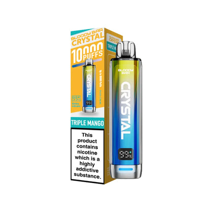 Bloody Bar Crystal 10K Vape Kit Triple Mango Flavour 