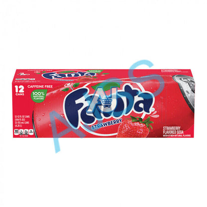 Caffine Free Soda, Strawberry Flavour, Aj Superstore