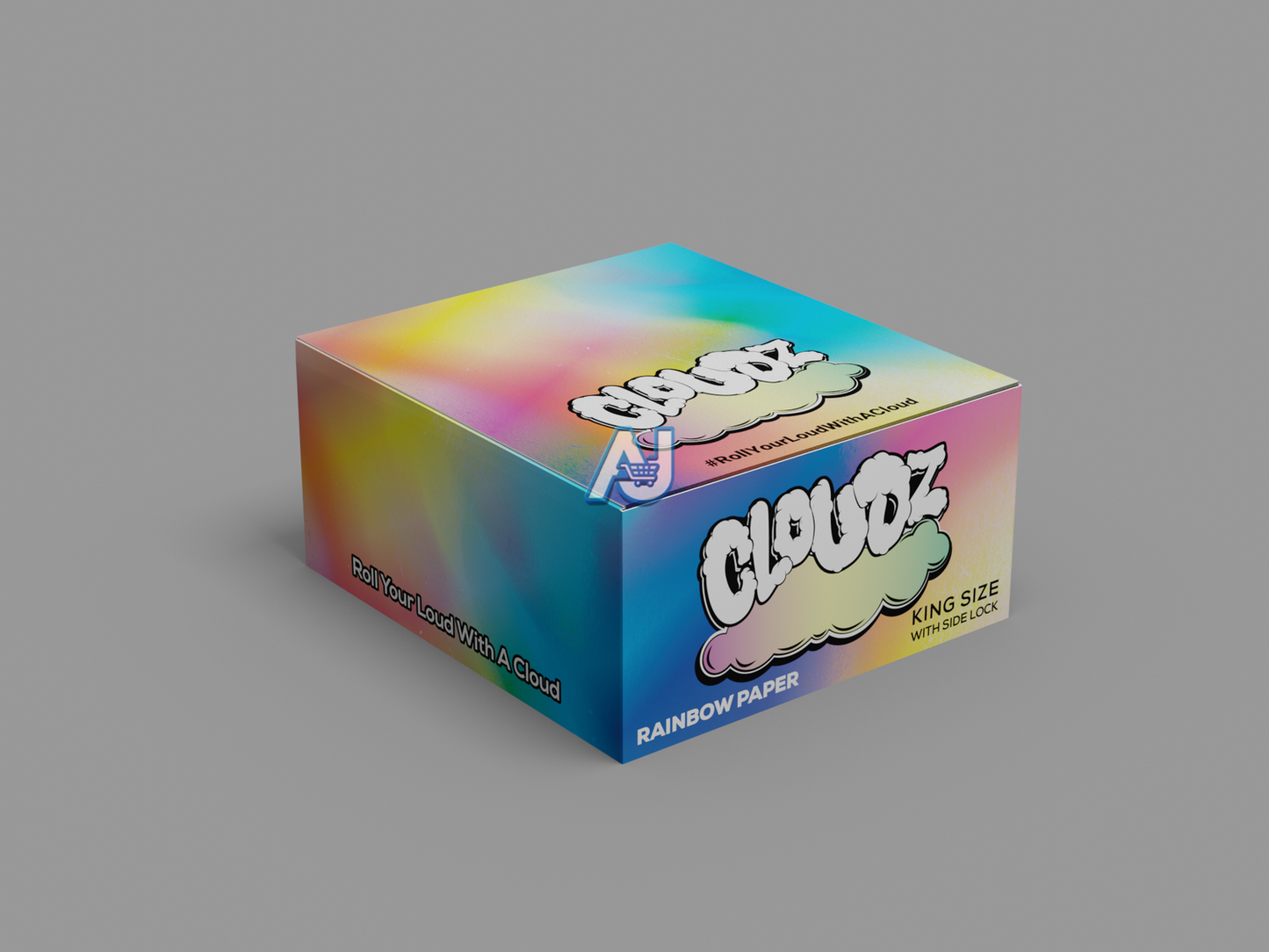 Cloudz Paper With Tips King Size Slim Rolls, Aj Super Store