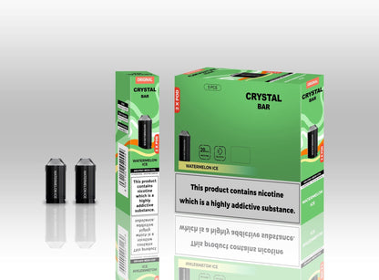 Crystal Bar Original 600 Replacement Pods Pack of 10 - Wholesale Price !