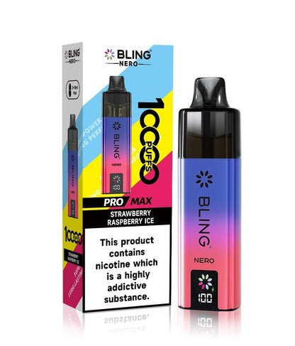 Crystal Bling Nero 10k Vape Kit Box of 5 - option1