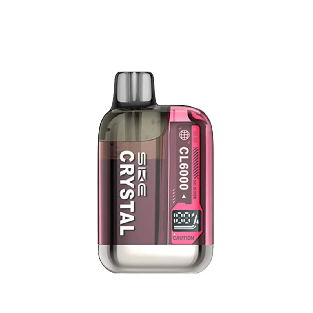 Crystal CL6000 Pod Kit dragon fruit peach melon flavour 