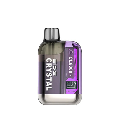 Crystal CL6000 Pod Kit grape splash flavour