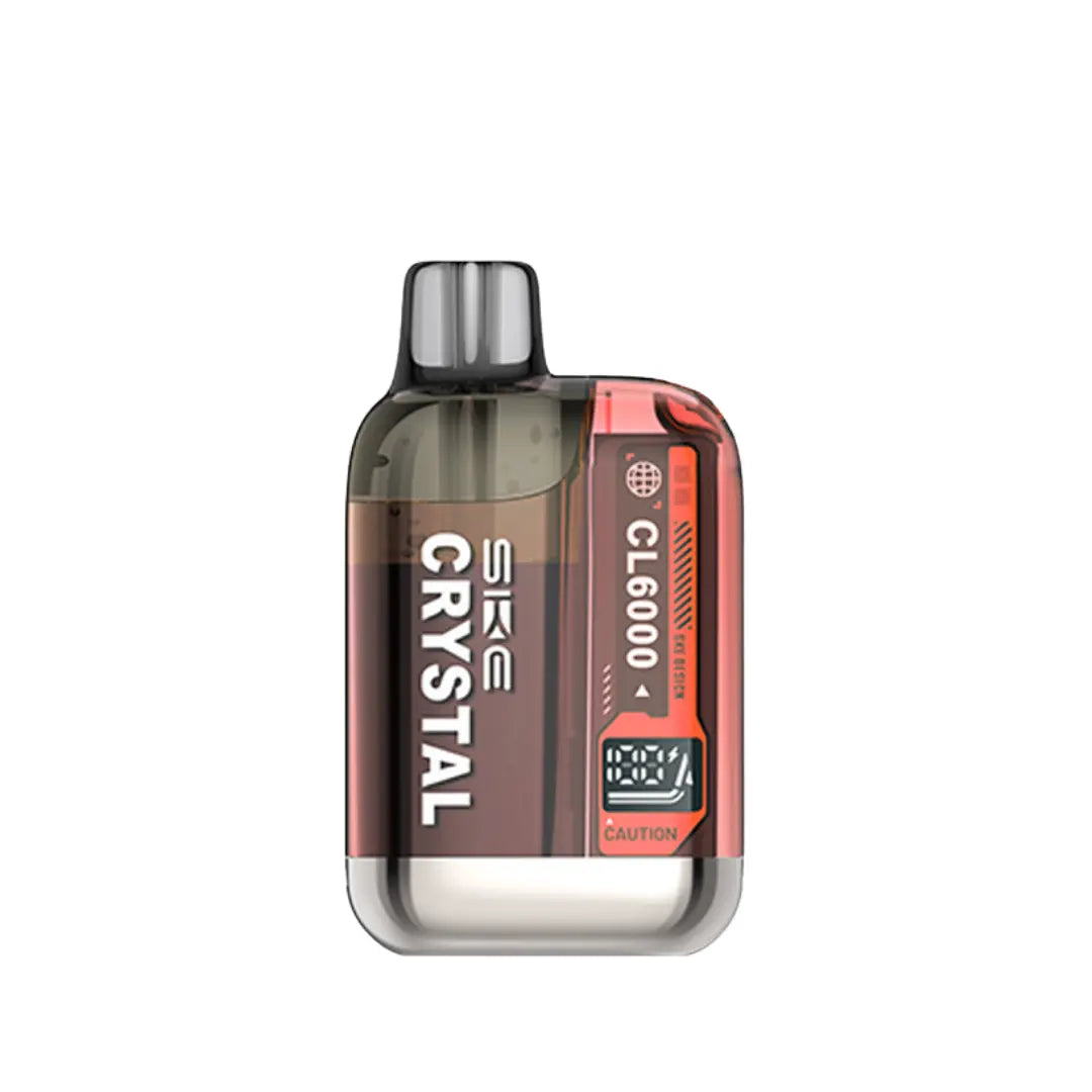 Crystal CL6000 Pod Kit peach mango watermelon flavour 