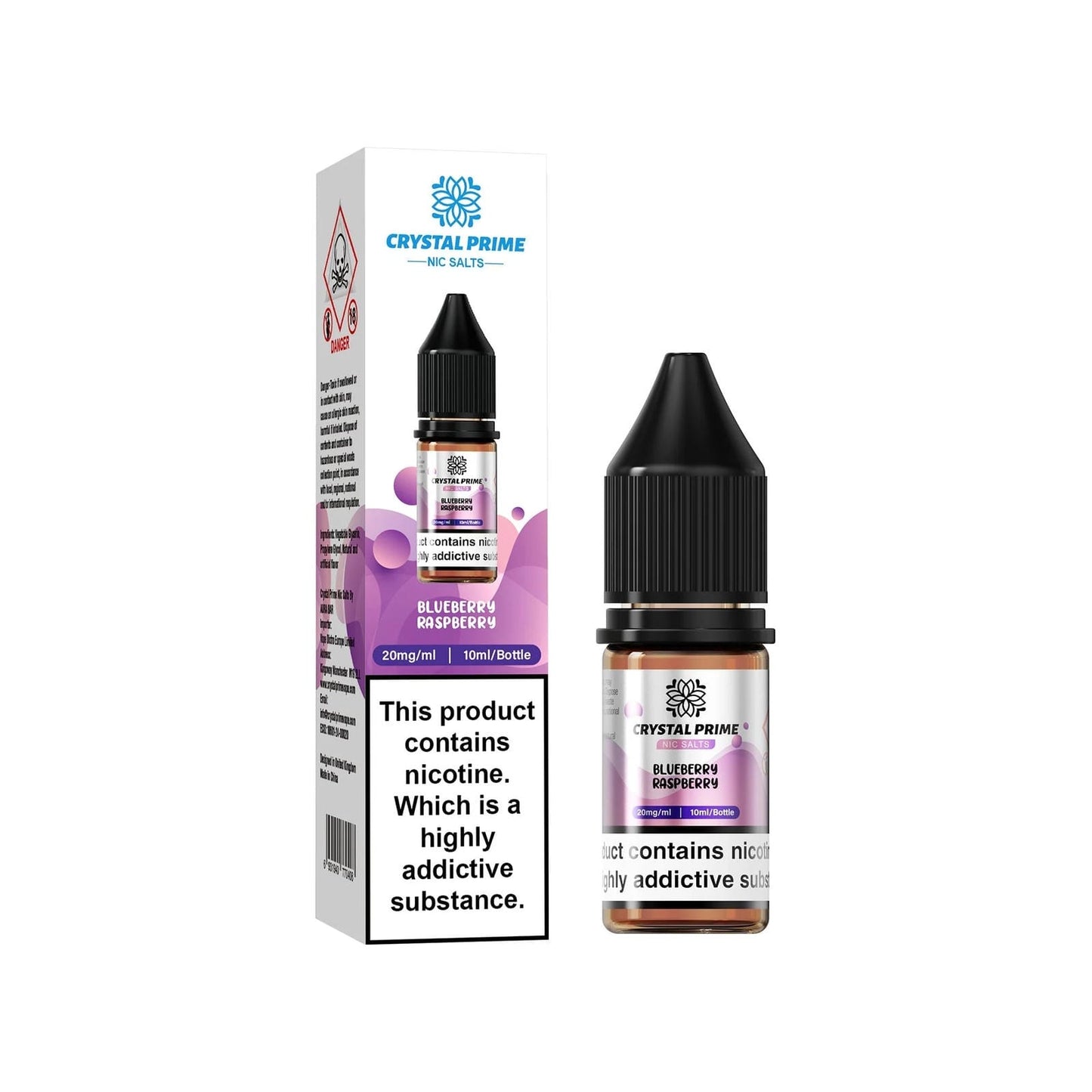Crystal Prime 7000 Nic Salts 10ml Box of 10 - #Simbavapeswholesale#