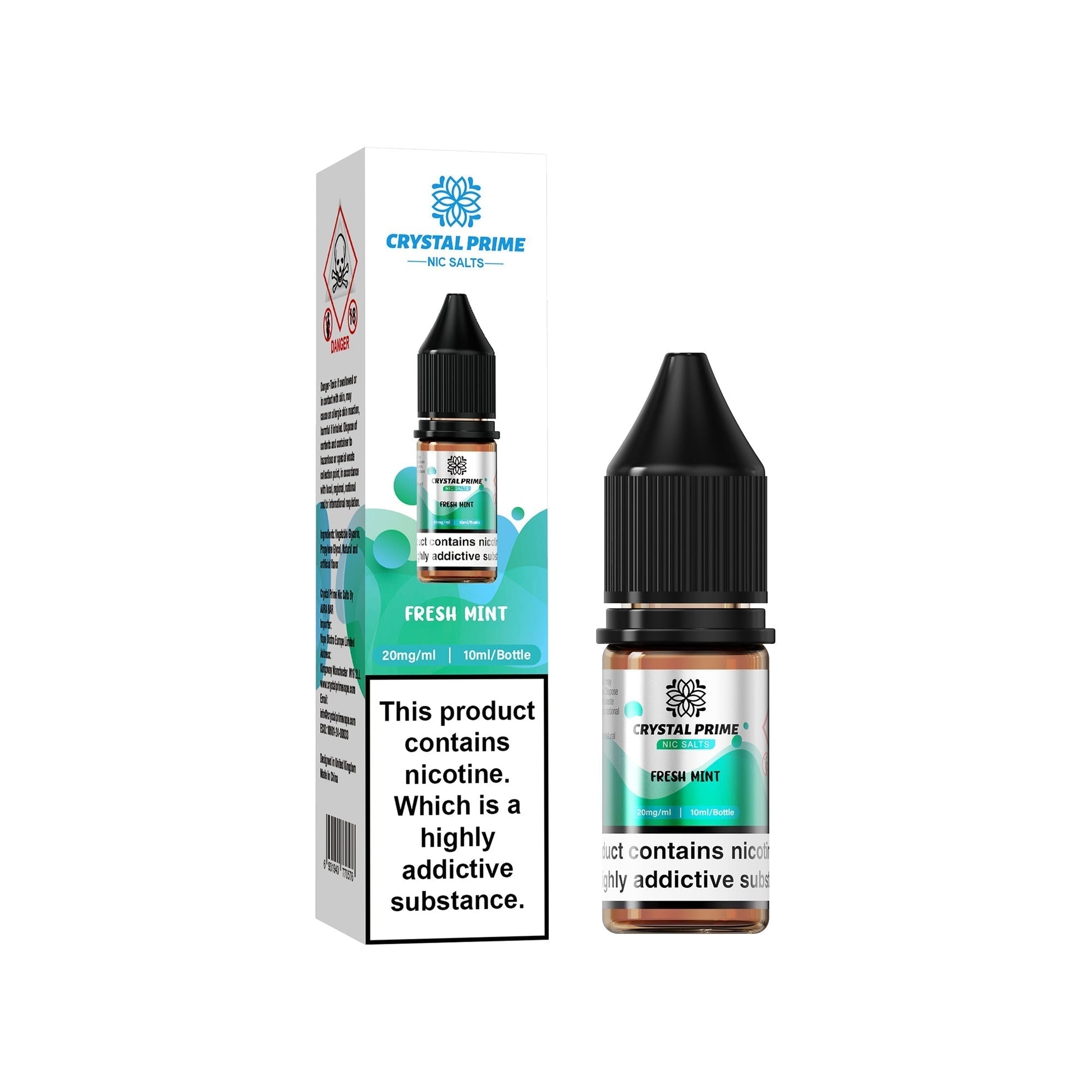 Crystal Prime 7000 Nic Salts 10ml Box of 10 - #Simbavapeswholesale#