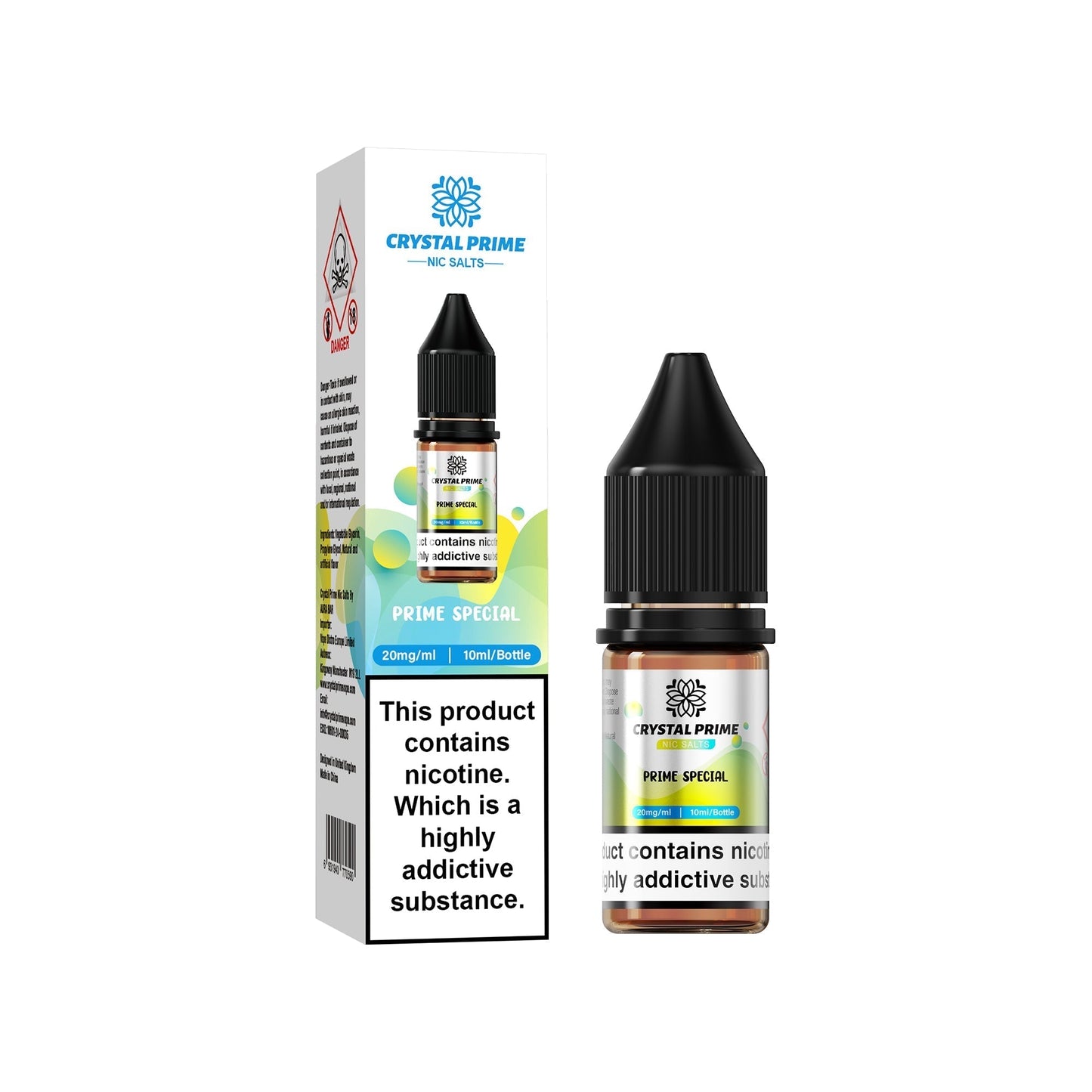 Crystal Prime 7000 Nic Salts 10ml Box of 10 - #Simbavapeswholesale#