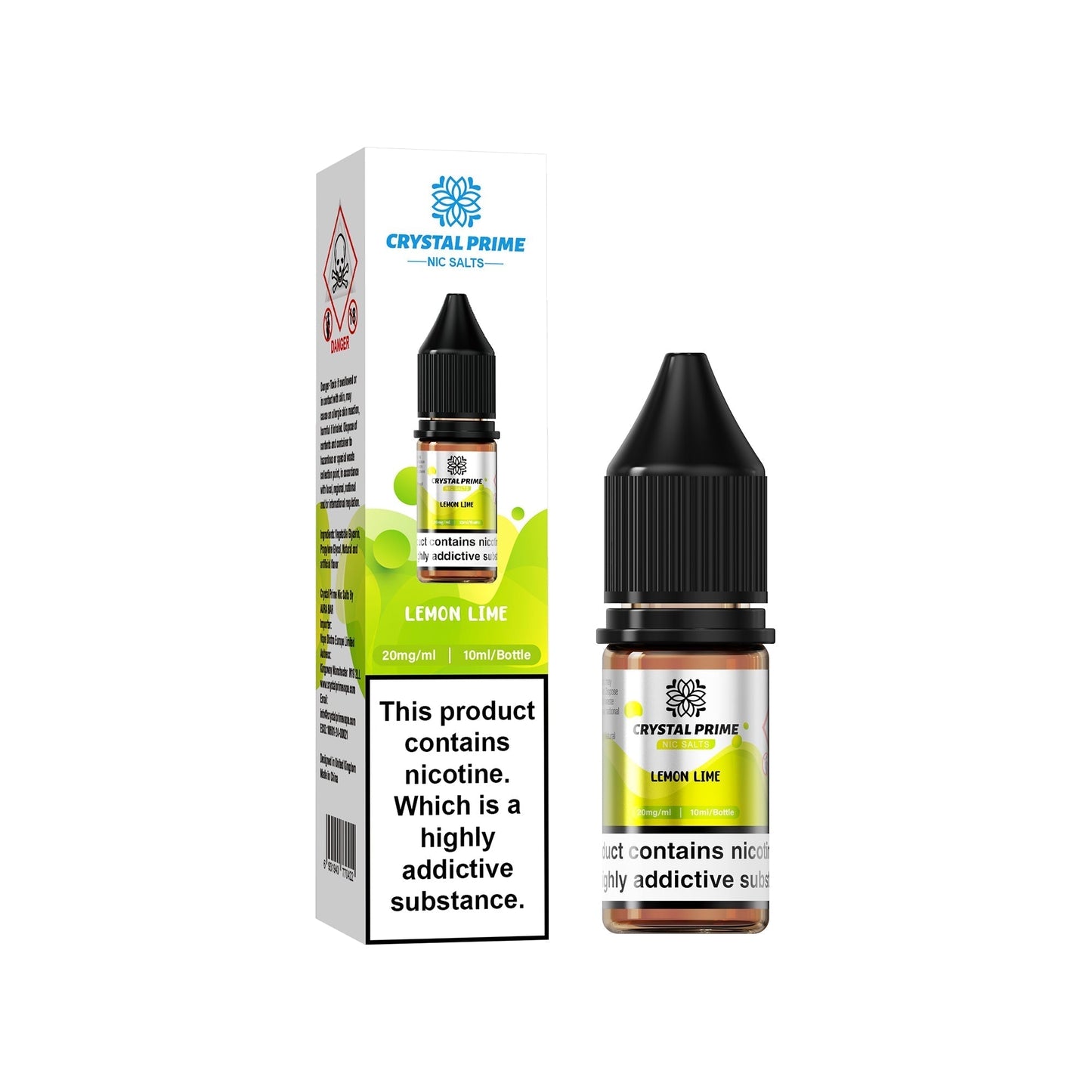 Crystal Prime 7000 Nic Salts 10ml Box of 10 - #Simbavapeswholesale#