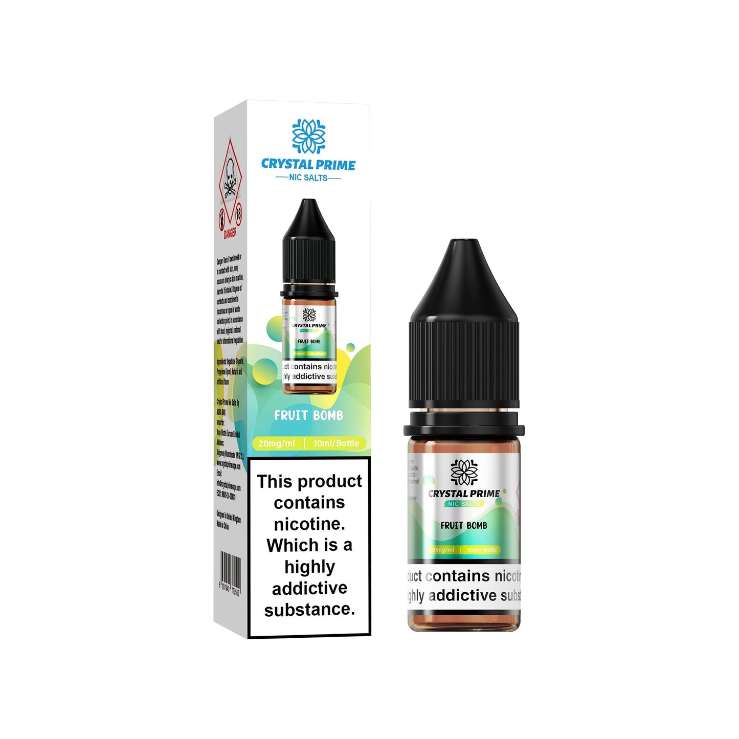Crystal Prime 7000 Nic Salts 10ml Box of 10 - #Simbavapeswholesale#