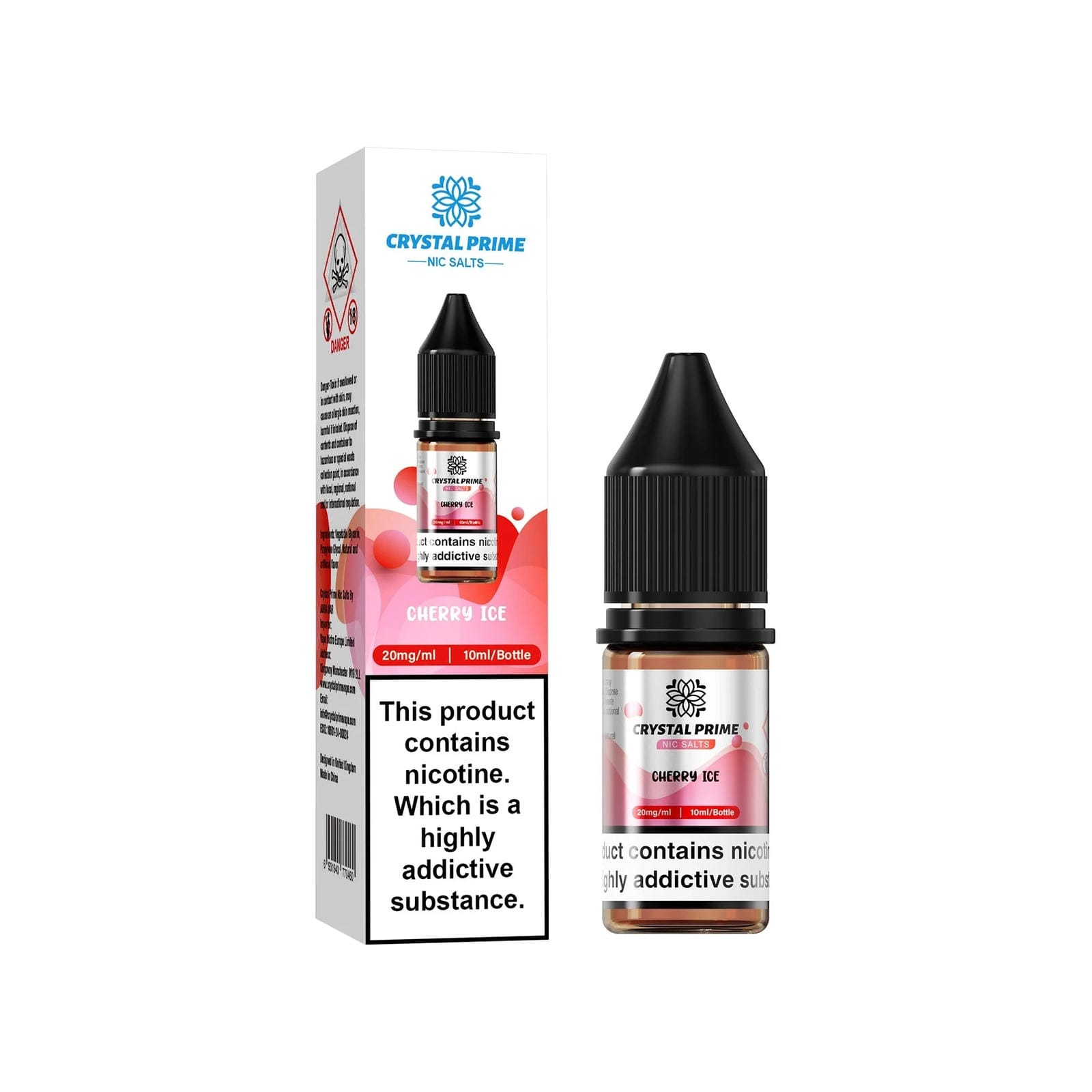 Crystal Prime 7000 Nic Salts 10ml Box of 10 - #Simbavapeswholesale#