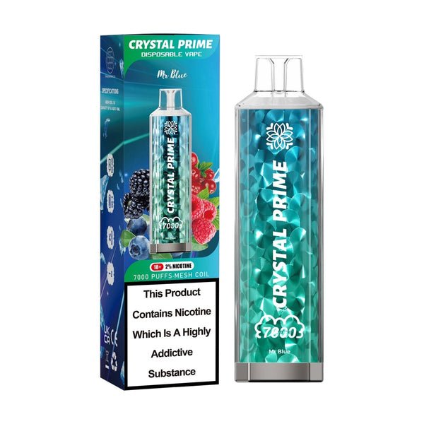 7000 puff disposable vape uk Crystal Prime 7000 Puffs Disposable Vape