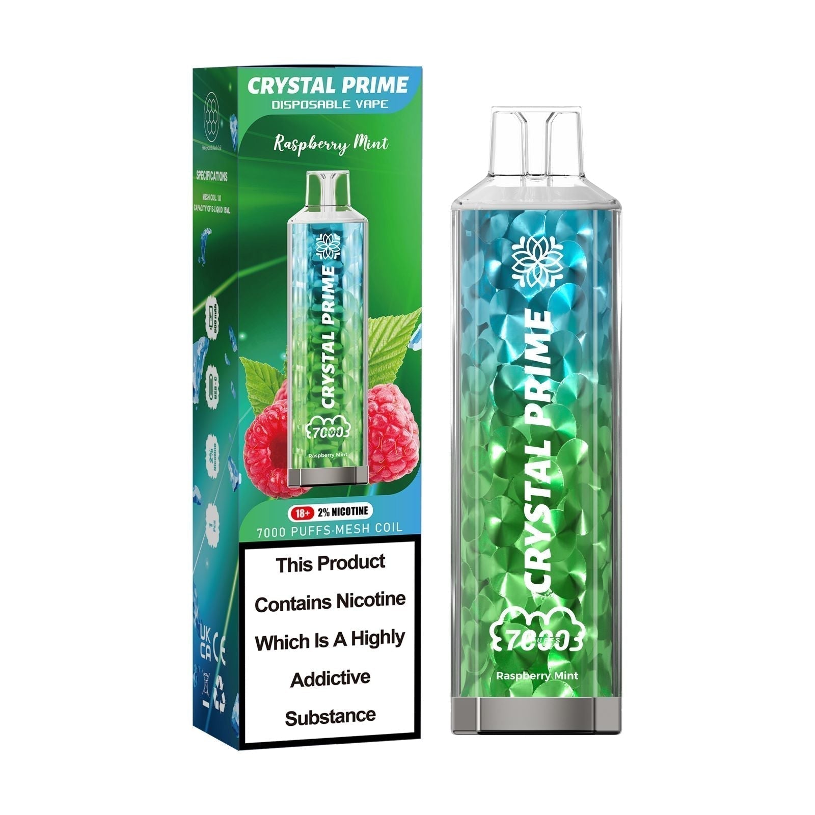prime bar vape 7000 puffs Crystal Prime 7000 Puffs Disposable Vape
