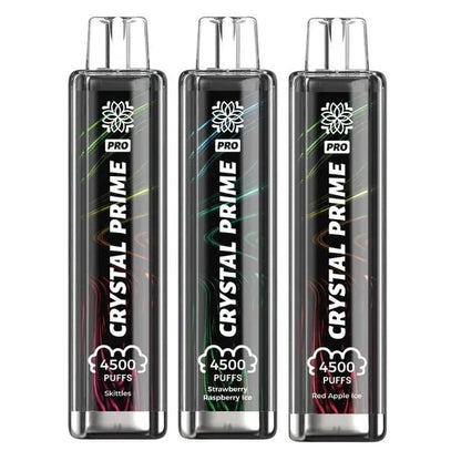 Crystal Prime Pro 4500 Puffs Prefilled Vape Kit Box of 10, Aj Super Store