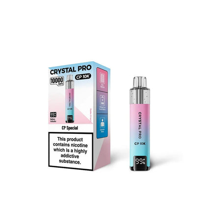 Crystal Pro 10000 CP10K Prefilled Pod Kit Box of 5, Cp Special Flavour