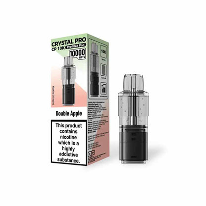 CRYSTAL PRO CP10K Prefilled Replacement Pod, Double Apple Bear Flavour