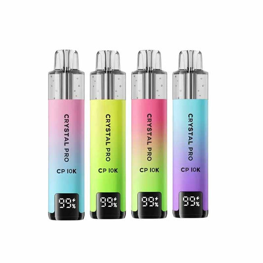 Crystal Pro Cp 10k Puffs Prefilled Pod Vape Kit, Aj Super Store