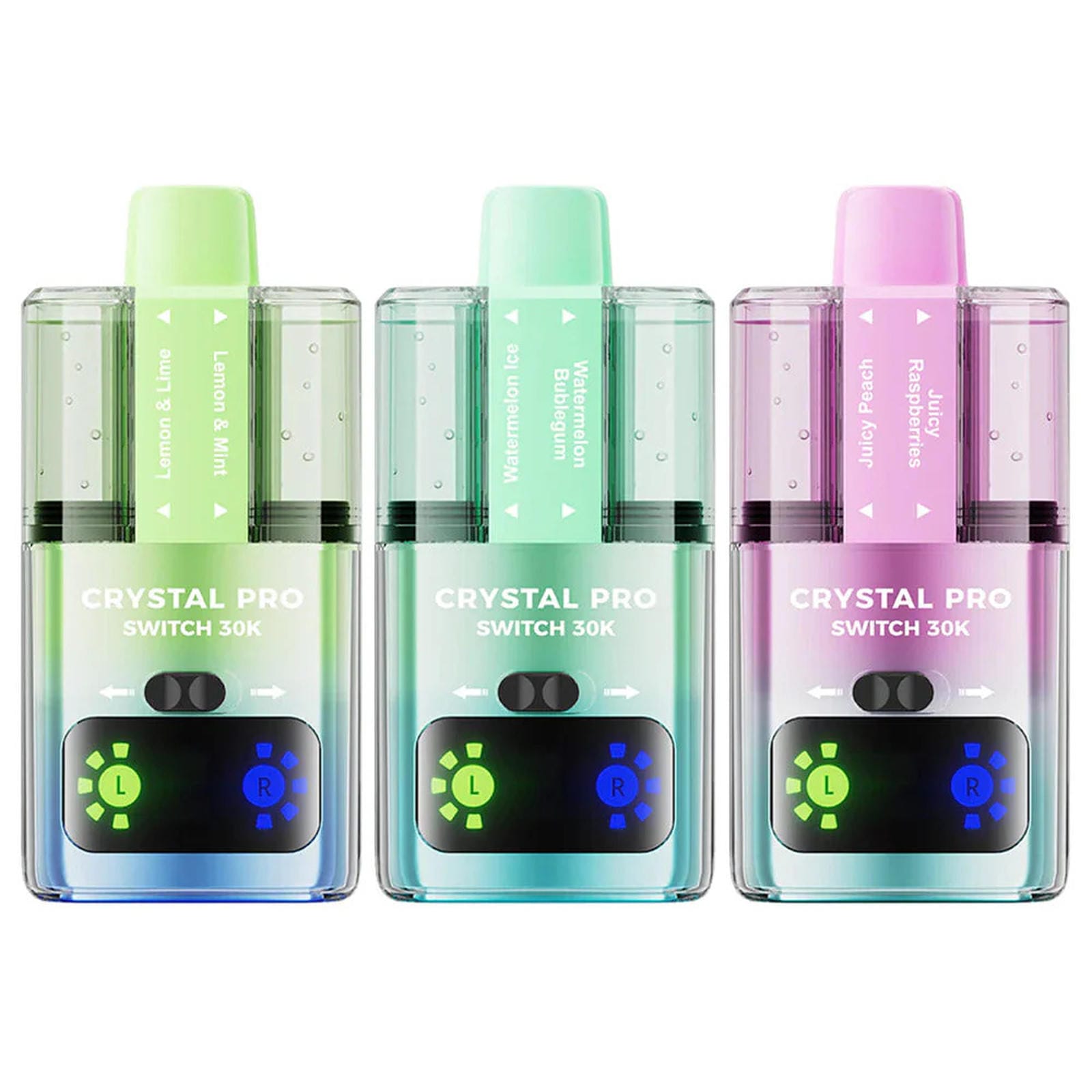 Crystal Pro Switch 30K Puffs Prefilled Pod Kit | Box of 5 – AJ’s Superstore
