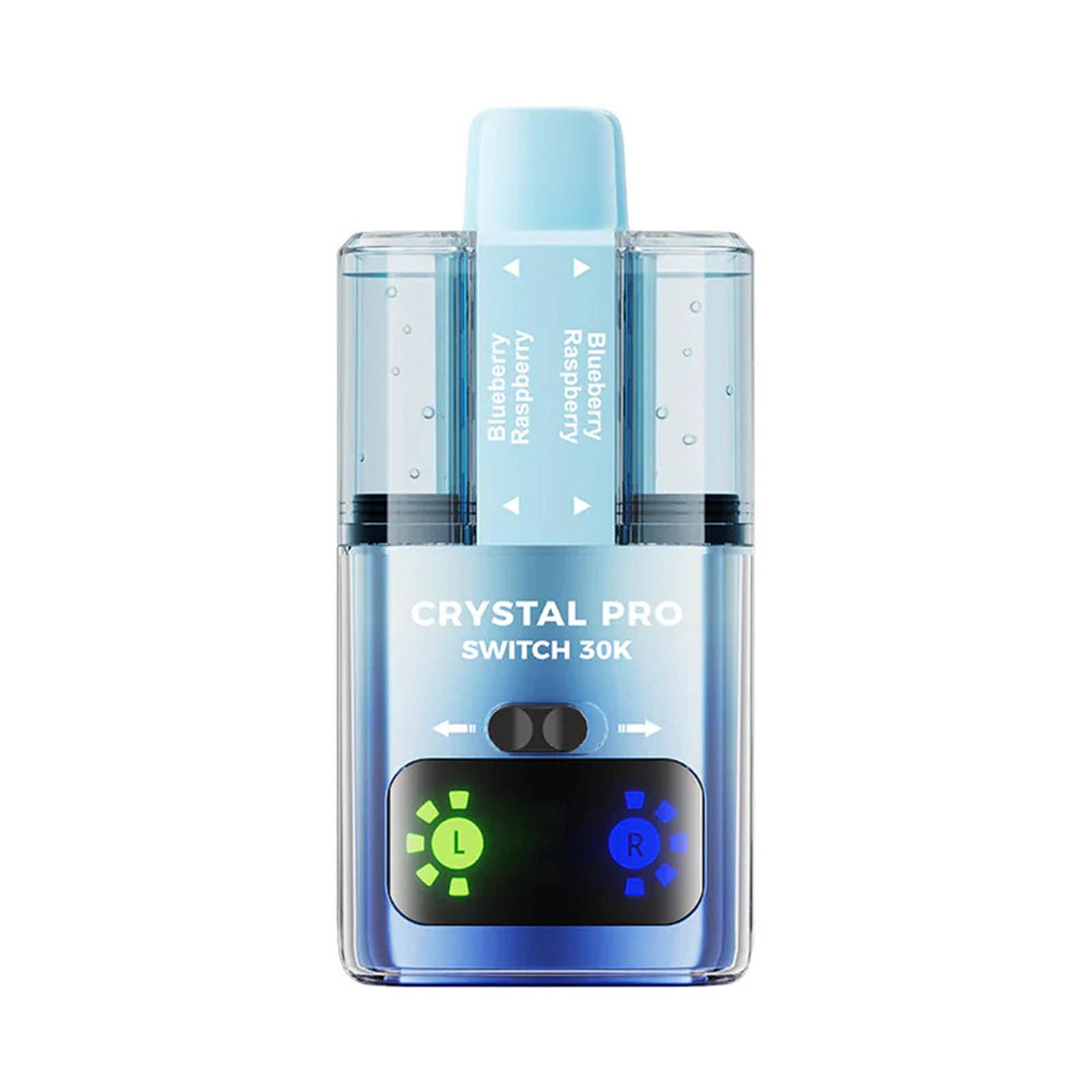 Crystal Pro Switch 30K Puffs Prefilled Pod Kit Box of 5, Blueberry Raspberry, Blueberry Raspberry Flavour
