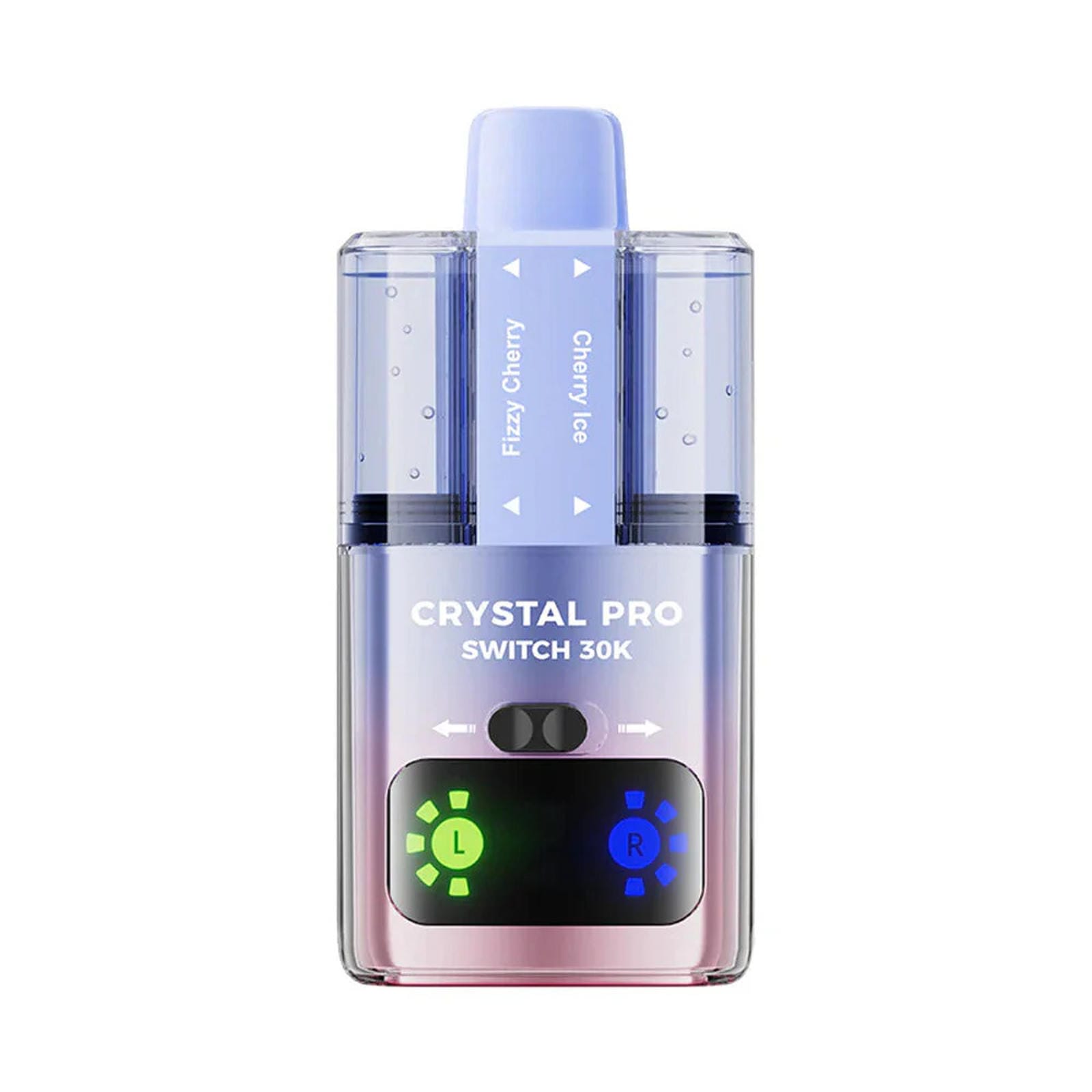 Crystal Pro Switch 30K Puffs Prefilled Pod Kit Box of 5, Fizzy Cherry, Cherry Ice Flavour