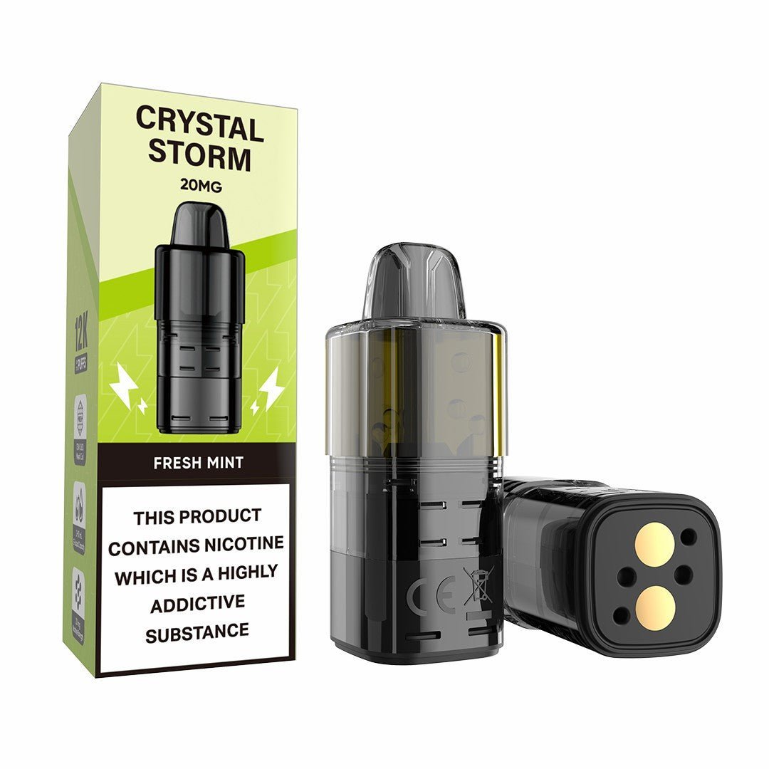 Crystal Storm Bar 12k Prefilled Refill Pods Pack of 5 - Wholesale Price !
