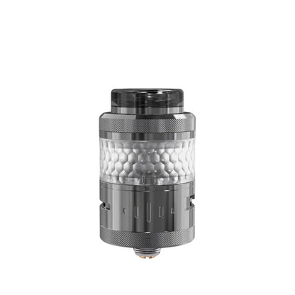 Nitrous 24 RTA By Damn Vape X Koko Sarang in Shiny Gunmetal Colour