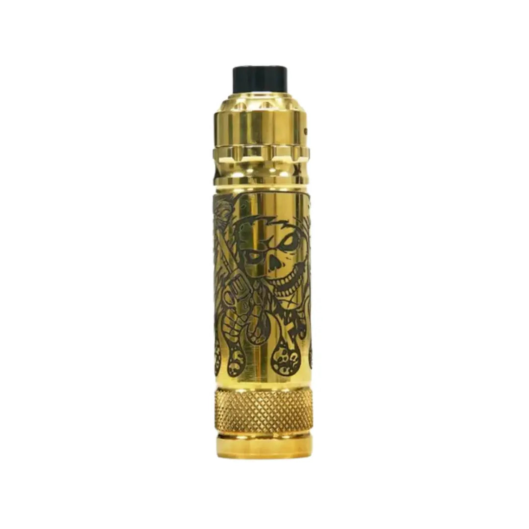 Desolator V4 Mech Mod and RDA By Tower Mods - Grim Brass