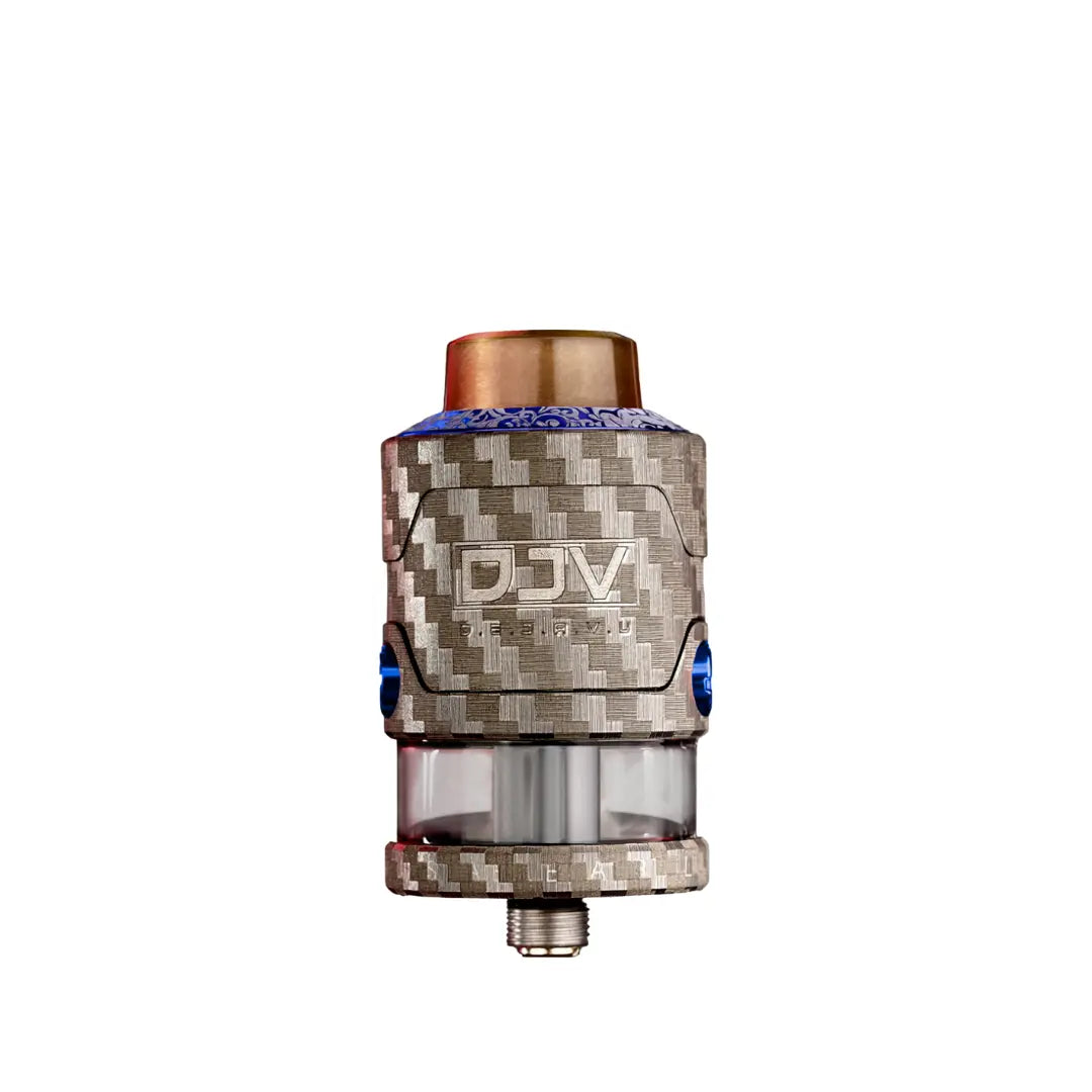DJV RDTA V2 in Carbon Engraved Blue Colour