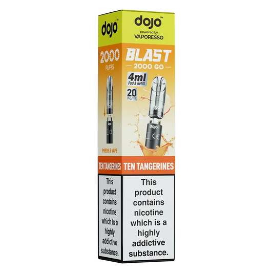 Dojo Blast 2000 Go Prefilled Pods