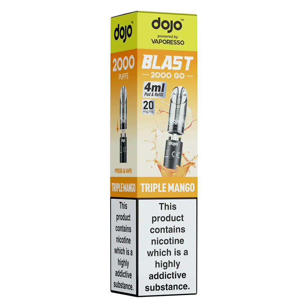Dojo Blast 2000 Go Prefilled Pods