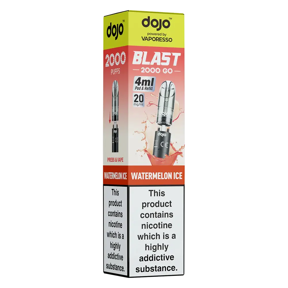 Dojo Blast 2000 Go Prefilled Pods