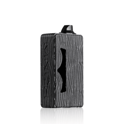 Dotmod DotAIO V2 Kit G10 Monarchy Edition, textured black vape device, side view.