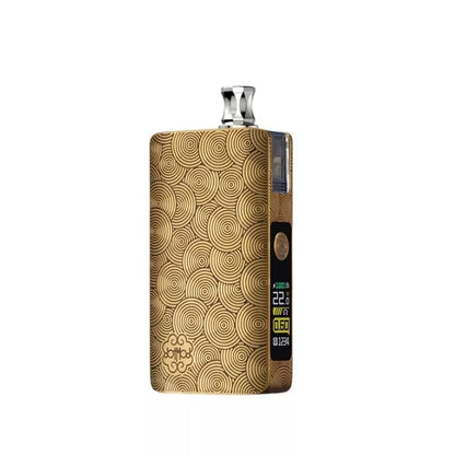DotMod DotPod Max Pod Vape Kit In gold ripple colour Great for Nic Salt E-liquids