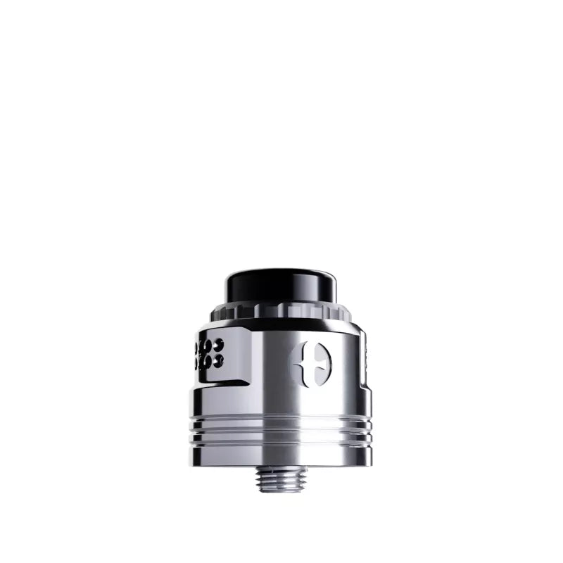 Turnstone RDA By Early Bird in stainless steel on a white background.