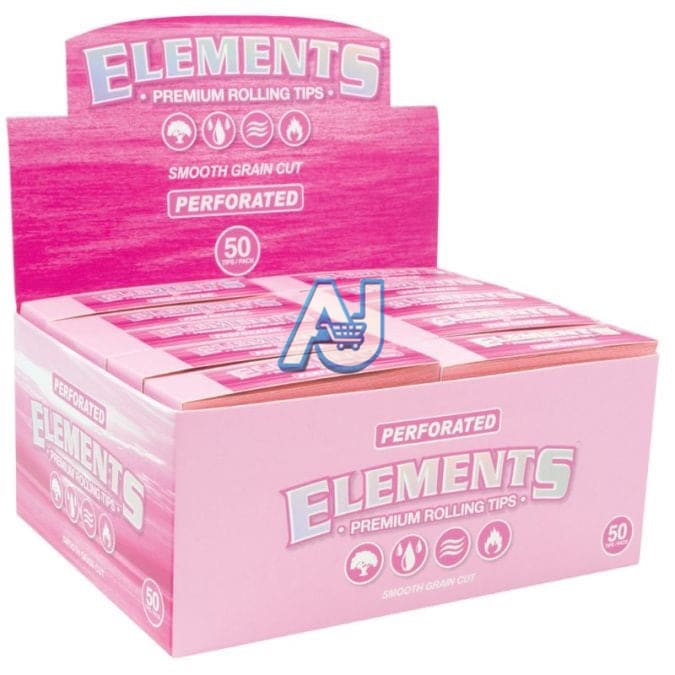 Elements Pink Tips Pre Rolled 21 Pack, Aj Super Store