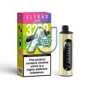 Elf Bar 4 in 1 3200 Pod Kit, Lemon Edition