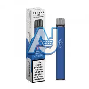 Elf Bar 600 Prefilled Pod Kit, Blueberry Sour Raspberry Flavor