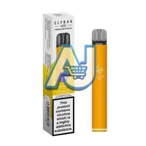 Elf Bar 600 Prefilled Pod Kit, Elf Turbo Ice Flavor