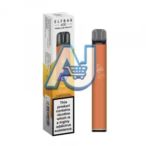 Elf Bar 600 Prefilled Pod Kit, Mango Flavor