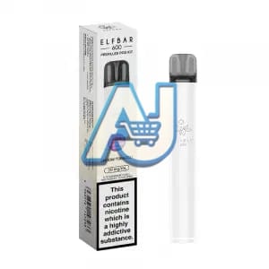 Elf Bar 600 Prefilled Pod Kit, Snow Tobacco Flavor