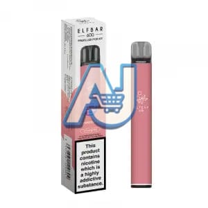 Elf Bar 600 Prefilled Pod Kit, Strawberry KIwi Flavor