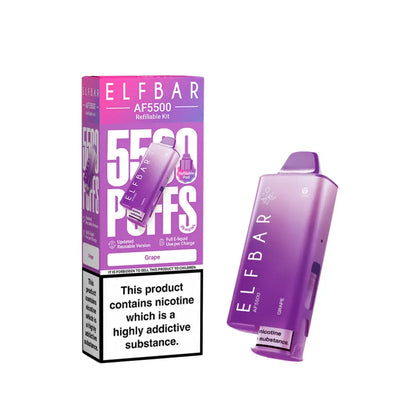 Elfbar Af5500 Grape Flavour 