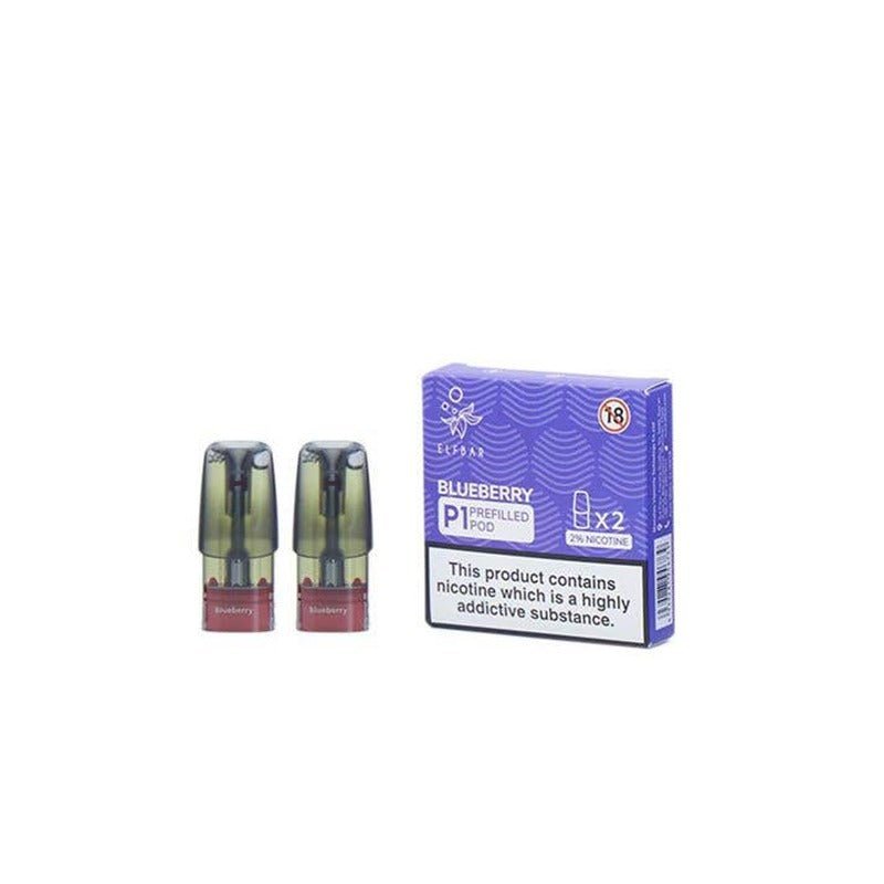 Elf Bar Mte P1 Pre-Filled Replacement Pods Pack Of 2 - #Simbavapeswholesale#