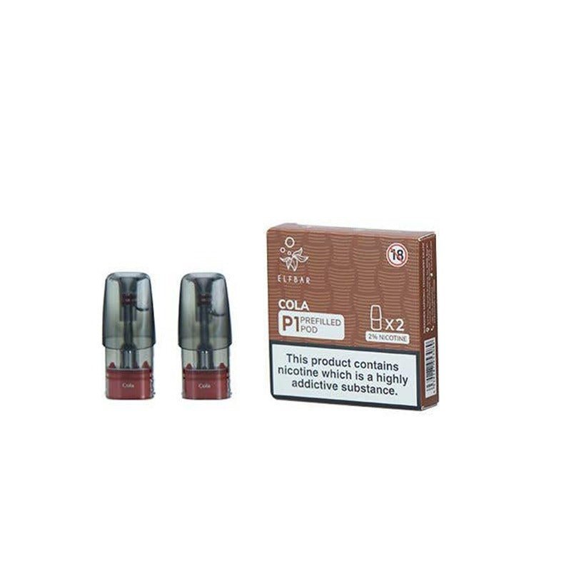 Elf Bar Mte P1 Pre-Filled Replacement Pods Pack Of 2 - #Simbavapeswholesale#